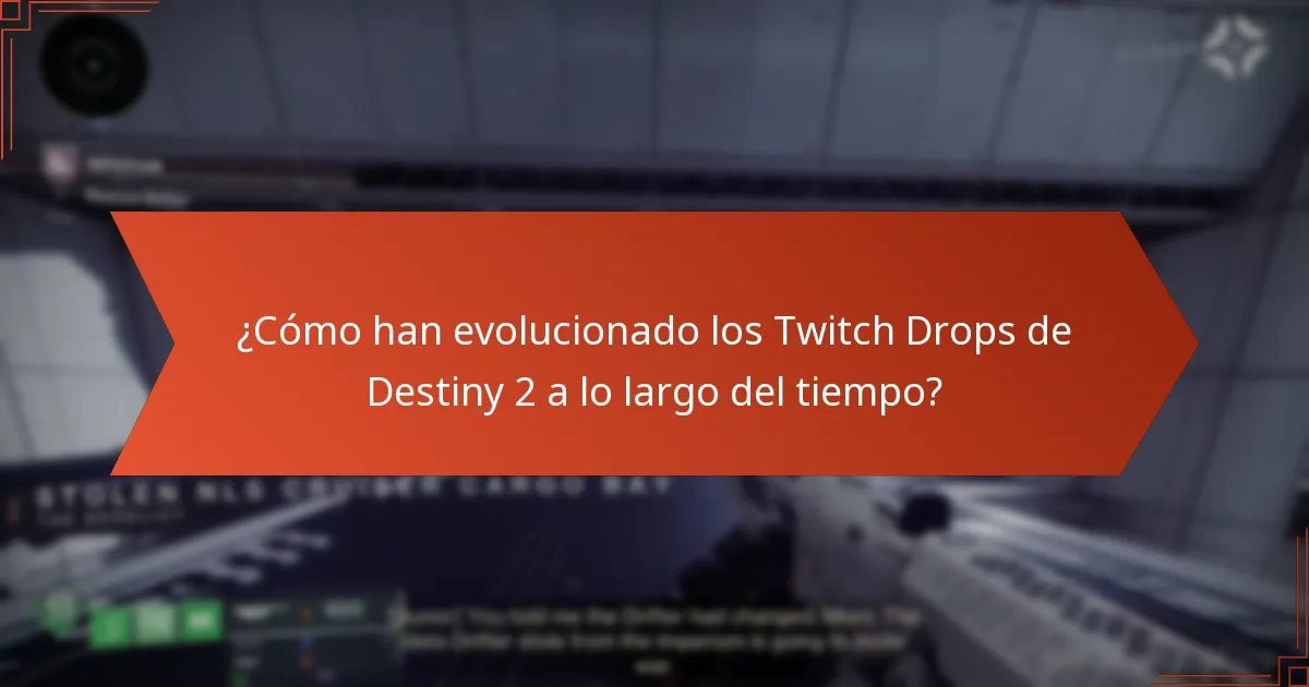 ¿Qué artículos notables se han incluido en los Twitch Drops de Destiny 2?