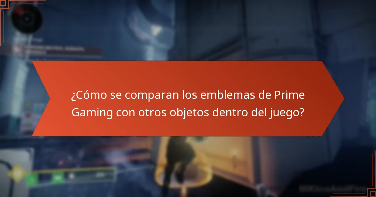 ¿Cuáles son los temas estacionales para los emblemas de Prime Gaming?