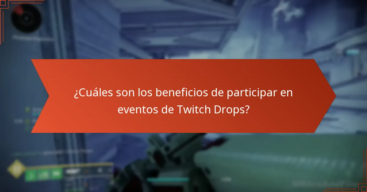 ¿Cuándo están programados los eventos de Destiny 2 Twitch Drops?