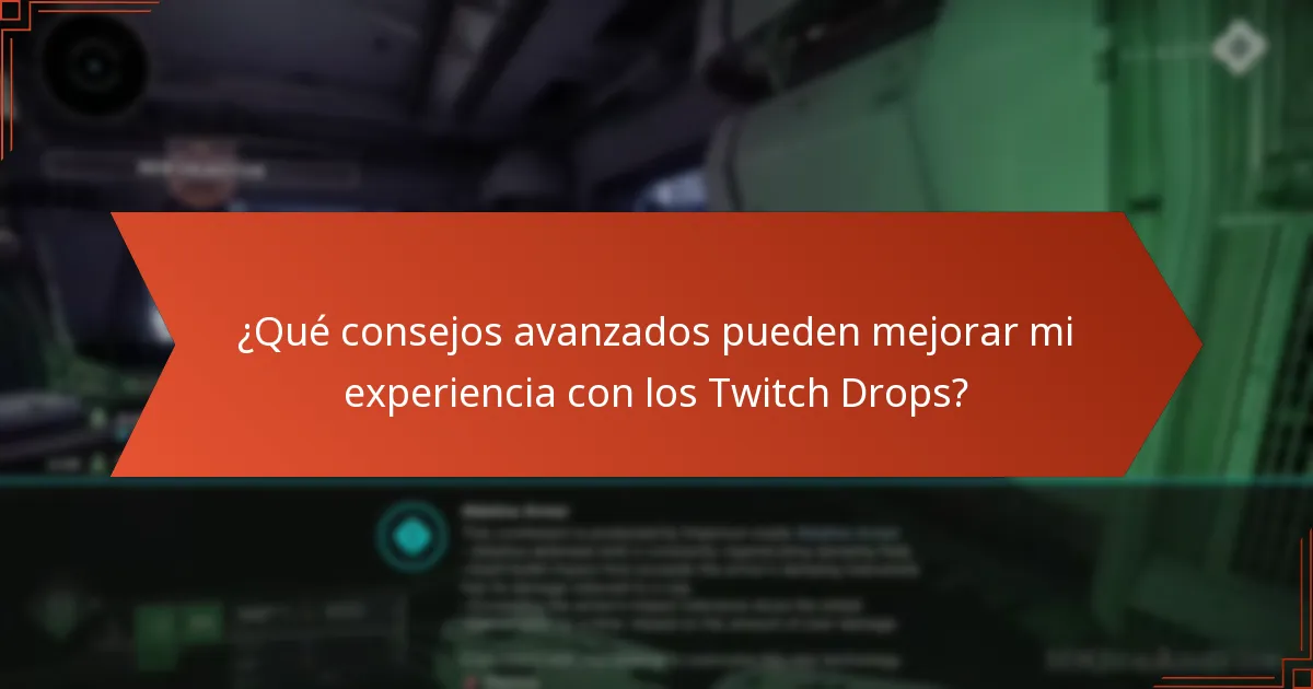 ¿Cuáles son los posibles escollos al reclamar Twitch Drops?
