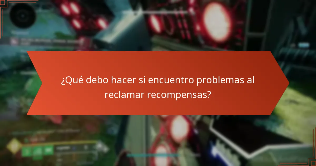 ¿Cuáles son las preguntas más comunes sobre las reclamaciones de Prime Gaming de Destiny 2?